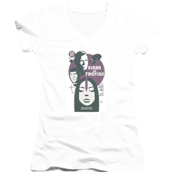 Star Trek Tos Episode 68 Juniors V-Neck T-Shirt Juniors V-Neck T-Shirt Star Trek   