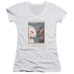 Star Trek Tos Episode 70 Juniors V-Neck T-Shirt Juniors V-Neck T-Shirt Star Trek   