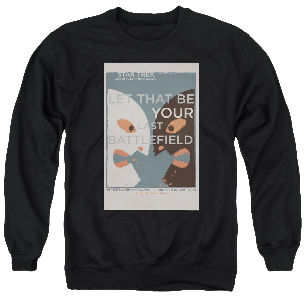 Star Trek Tos Episode 70 Men's Crewneck Sweatshirt Men's Crewneck Sweatshirt Star Trek   