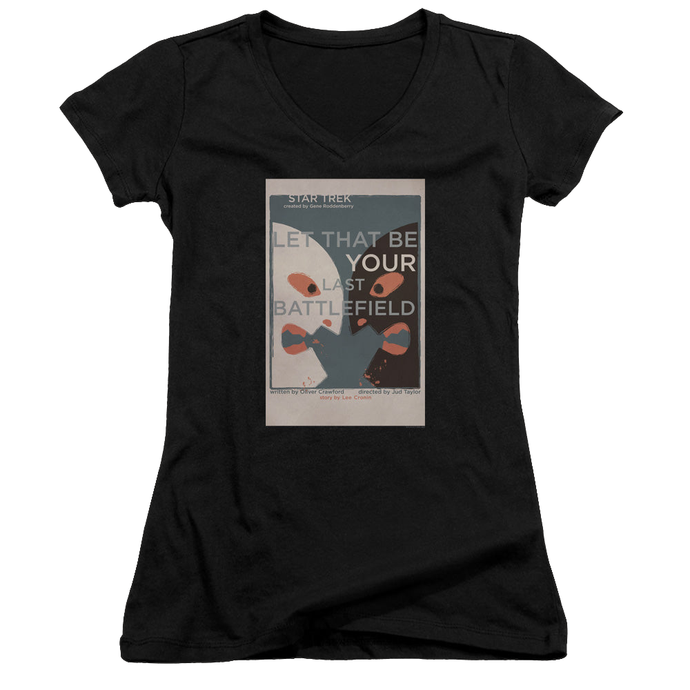Star Trek The Original Series Tos Episode 70 - Juniors V-Neck T-Shirt Juniors V-Neck T-Shirt Star Trek   