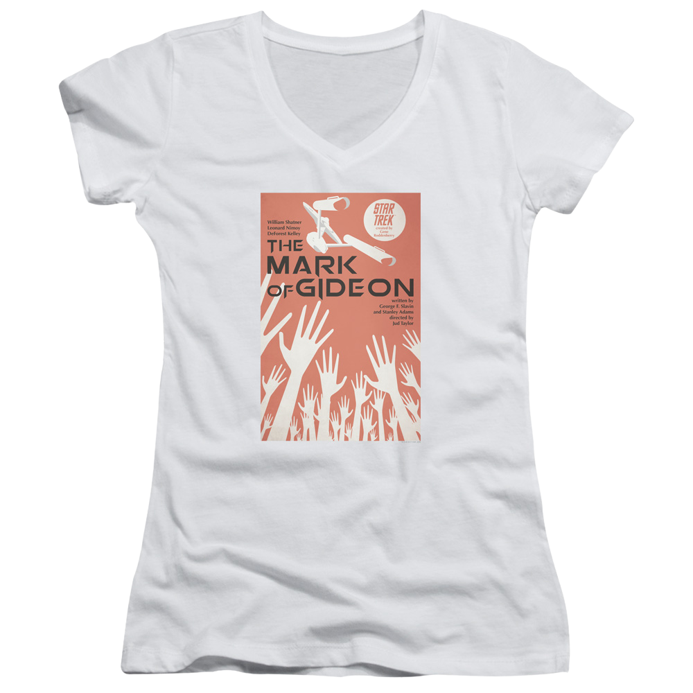 Star Trek The Original Series Tos Episode 71 - Juniors V-Neck T-Shirt Juniors V-Neck T-Shirt Star Trek   