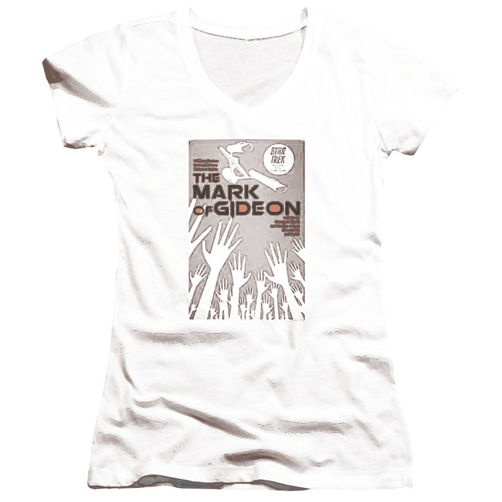 Star Trek Tos Episode 71 Juniors V-Neck T-Shirt Juniors V-Neck T-Shirt Star Trek   