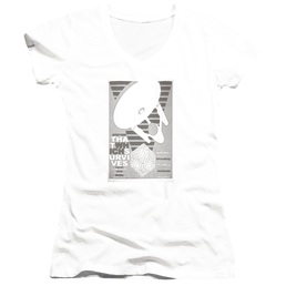 Star Trek Tos Episode 72 Juniors V-Neck T-Shirt Juniors V-Neck T-Shirt Star Trek   