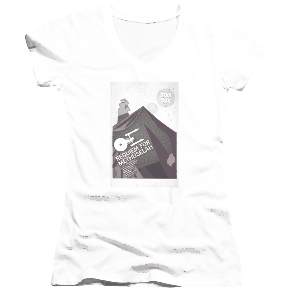 Star Trek Tos Episode 74 Juniors V-Neck T-Shirt Juniors V-Neck T-Shirt Star Trek   
