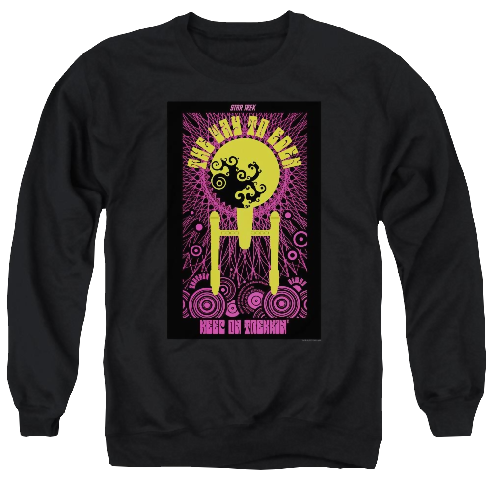 Star Trek Tos Episode 75 Men's Crewneck Sweatshirt Men's Crewneck Sweatshirt Star Trek   
