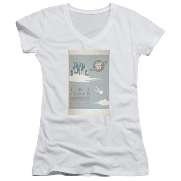 Star Trek The Original Series Tos Episode 76 - Juniors V-Neck T-Shirt Juniors V-Neck T-Shirt Star Trek   