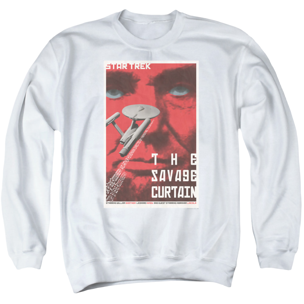 Star Trek The Original Series Tos Episode 77 - Men's Crewneck Sweatshirt Men's Crewneck Sweatshirt Star Trek   
