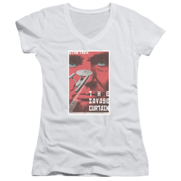 Star Trek Tos Episode 77 Juniors V-Neck T-Shirt Juniors V-Neck T-Shirt Star Trek   
