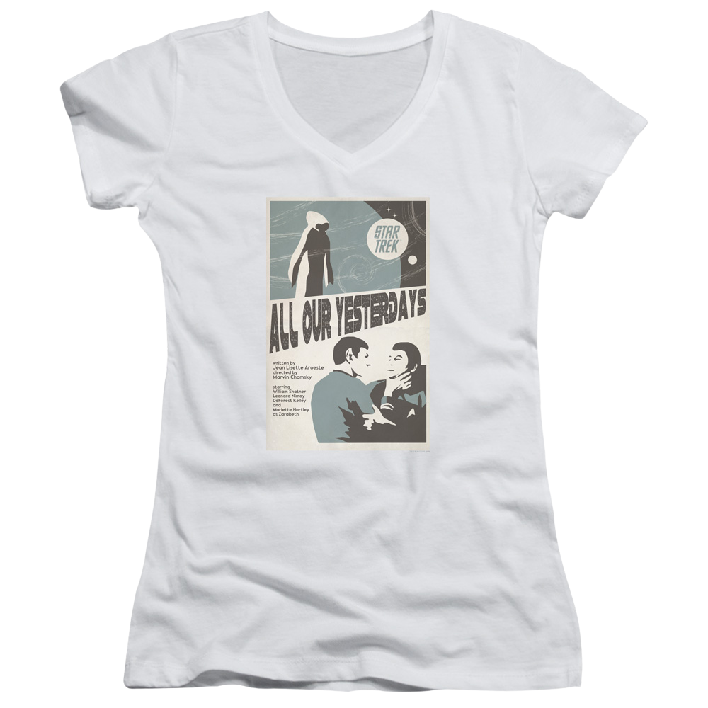 Star Trek The Original Series Tos Episode 78 - Juniors V-Neck T-Shirt Juniors V-Neck T-Shirt Star Trek   