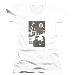 Star Trek Tos Episode 78 Juniors V-Neck T-Shirt Juniors V-Neck T-Shirt Star Trek   