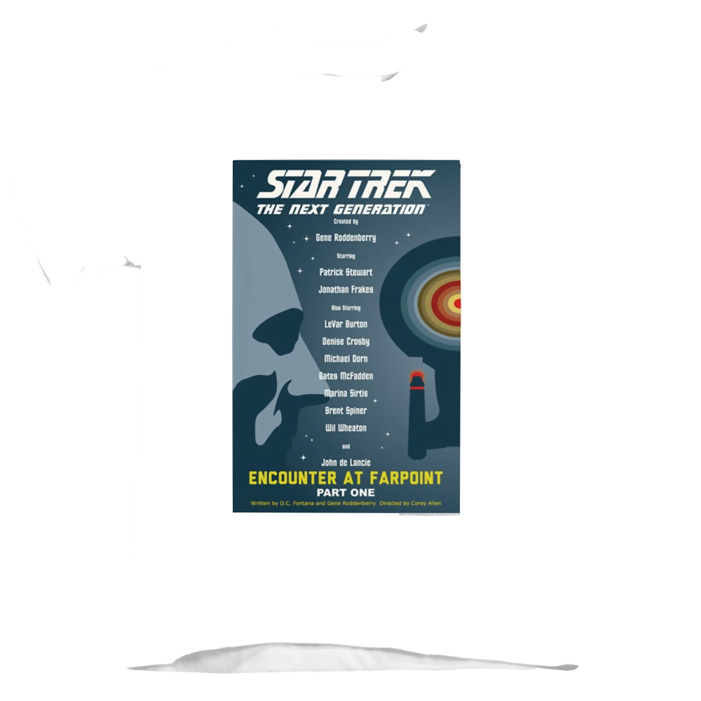 Star Trek The Next Generation Tng Season 1 Episode 1 - Kid's T-Shirt Kid's T-Shirt (Ages 4-7) Star Trek   