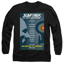 Star Trek The Next Generation Season 1 Episode 1 - Men's Long Sleeve Men's Long Sleeve T-Shirt Star Trek   