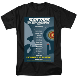 Star Trek The Next Generation Tng Season 1 Episode 1 - Men's Regular Fit T-Shirt Men's Regular Fit T-Shirt Star Trek   