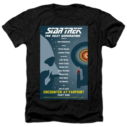 Star Trek The Next Generation Tng Season 1 Episode 1 - Men's Heather T-Shirt Men's Heather T-Shirt Star Trek   