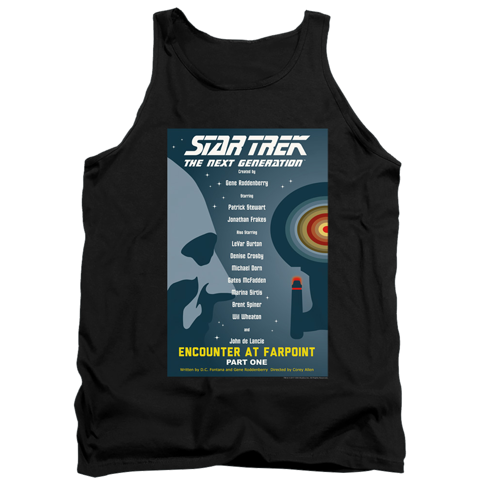 Star Trek The Next Generation Tng Season 1 Episode 1 - Men's Tank Top Men's Tank Star Trek   