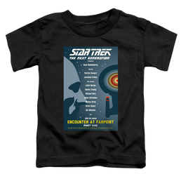Star Trek The Next Generation Tng Season 1 Episode 1 - Toddler T-Shirt Toddler T-Shirt Star Trek   