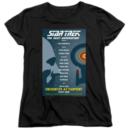 Star Trek The Next Generation Tng Season 1 Episode 1 - Women's T-Shirt Women's T-Shirt Star Trek   
