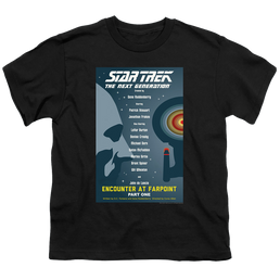 Star Trek The Next Generation Tng Season 1 Episode 1 - Youth T-Shirt Youth T-Shirt (Ages 8-12) Star Trek   