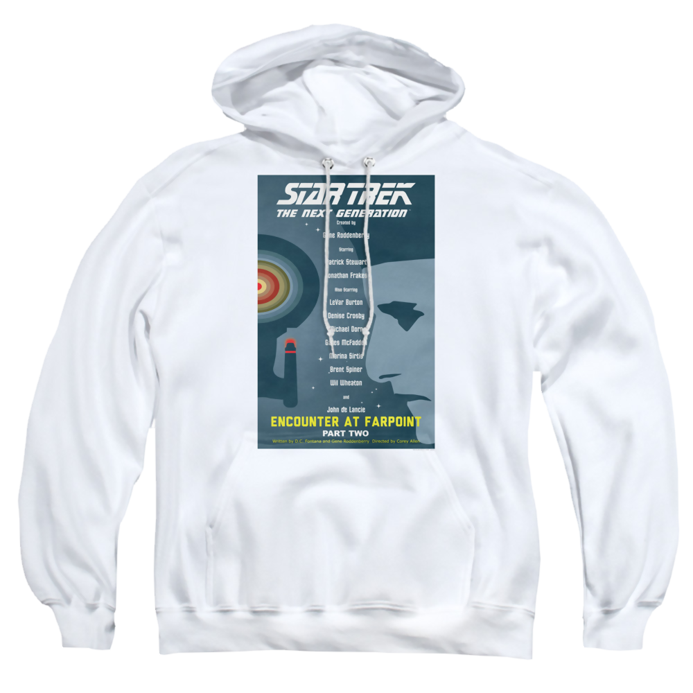 Star Trek The Next Generation Tng Season 1 Episode 2 - Pullover Hoodie Pullover Hoodie Star Trek   