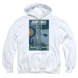 Star Trek The Next Generation Tng Season 1 Episode 2 - Pullover Hoodie Pullover Hoodie Star Trek   