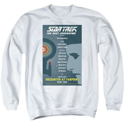 Star Trek The Next Generation Season 1 Episode 2 - Men's Crewneck Men's Crewneck Sweatshirt Star Trek   