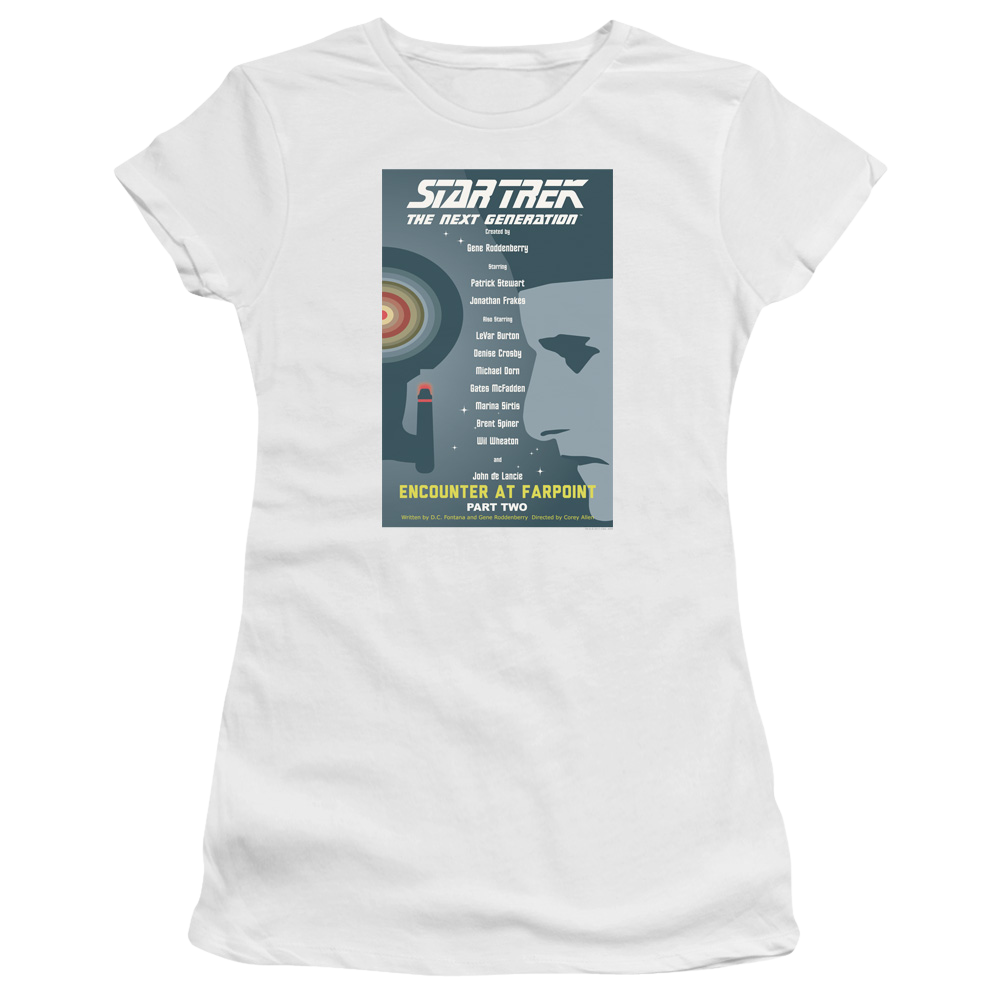 Star Trek The Next Generation Tng Season 1 Episode 2 - Juniors T-Shirt Juniors T-Shirt Star Trek   