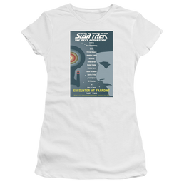 Star Trek The Next Generation Tng Season 1 Episode 2 - Juniors T-Shirt Juniors T-Shirt Star Trek   