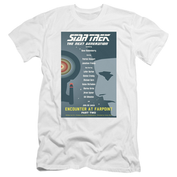 Star Trek The Next Generation Tng Season 1 Episode 2 - Men's Premium Slim Fit T-Shirt Men's Premium Slim Fit T-Shirt Star Trek   