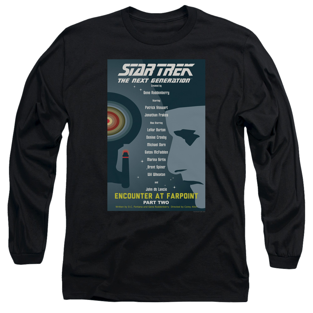 Star Trek The Next Generation Season 1 Episode 2 - Men's Long Sleeve Men's Long Sleeve T-Shirt Star Trek   