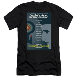 Star Trek The Next Generation Tng Season 1 Episode 2 - Men's Premium Slim Fit T-Shirt Men's Premium Slim Fit T-Shirt Star Trek   