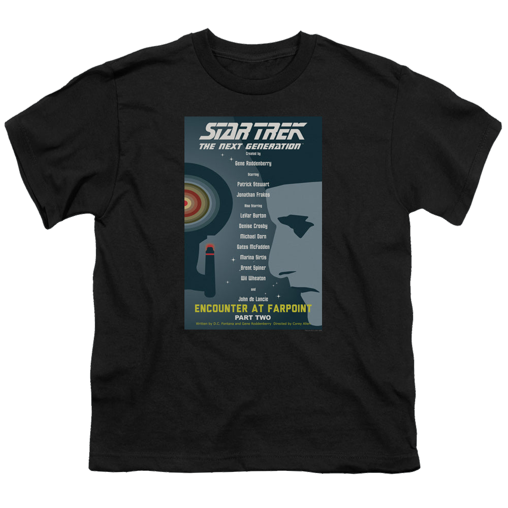 Star Trek The Next Generation Tng Season 1 Episode 2 - Youth T-Shirt Youth T-Shirt (Ages 8-12) Star Trek   