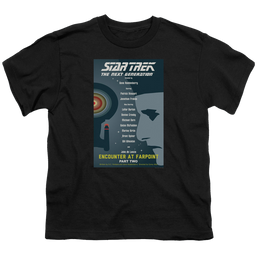 Star Trek The Next Generation Tng Season 1 Episode 2 - Youth T-Shirt Youth T-Shirt (Ages 8-12) Star Trek   