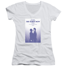 Star Trek The Next Generation Tng Season 1 Episode 3 - Juniors V-Neck T-Shirt Juniors V-Neck T-Shirt Star Trek   