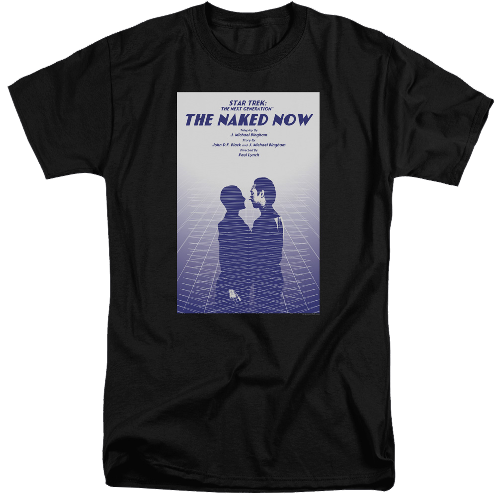 Star Trek The Next Generation Tng Season 1 Episode 3 - Men's Tall Fit T-Shirt Men's Tall Fit T-Shirt Star Trek   