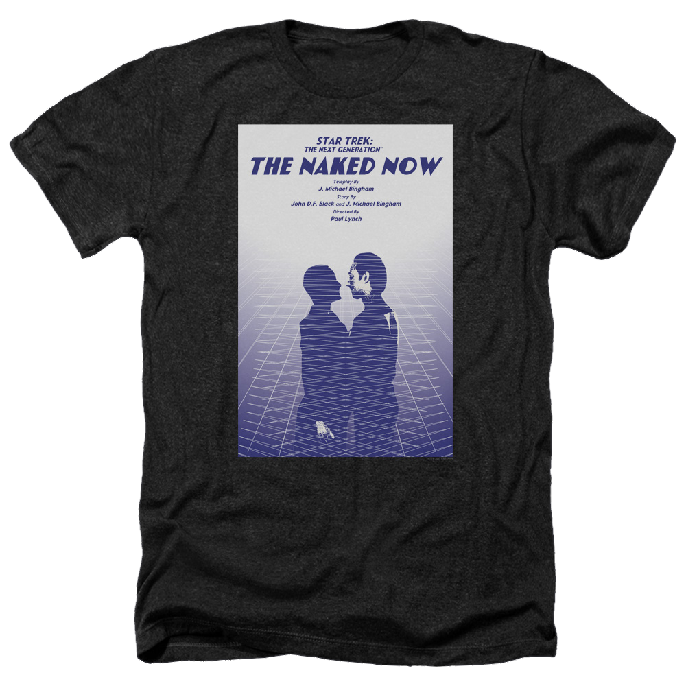Star Trek The Next Generation Tng Season 1 Episode 3 - Men's Heather T-Shirt Men's Heather T-Shirt Star Trek   