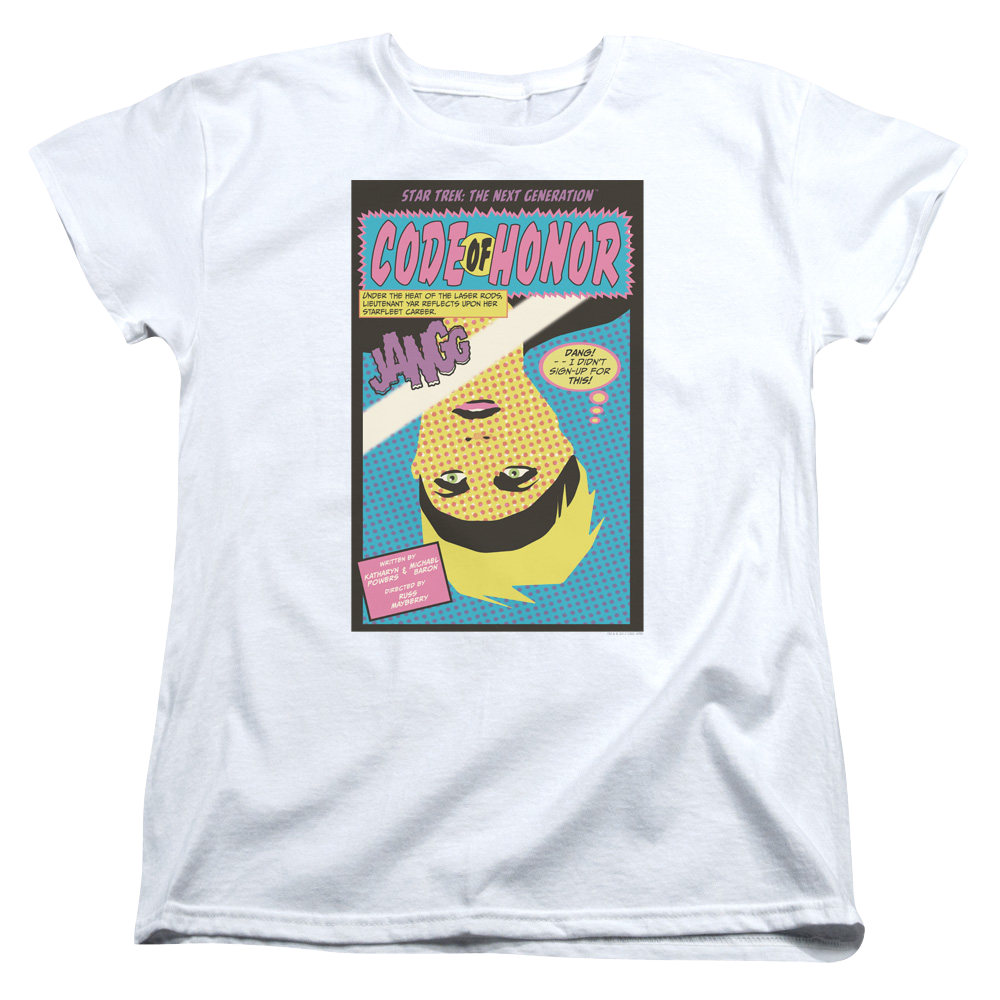 Star Trek The Next Generation Tng Season 1 Episode 4 - Women's T-Shirt Women's T-Shirt Star Trek   