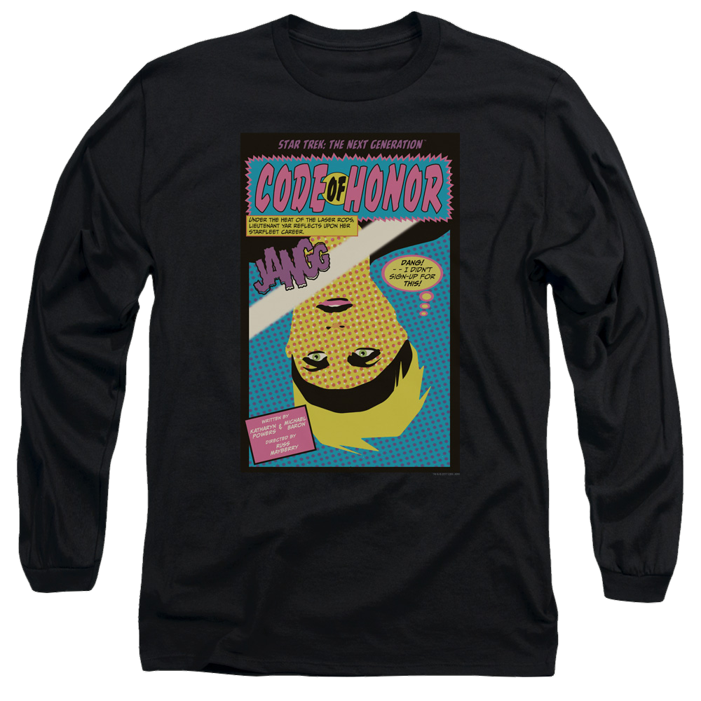 Star Trek The Next Generation Season 1 Episode 4 - Men's Long Sleeve Men's Long Sleeve T-Shirt Star Trek   