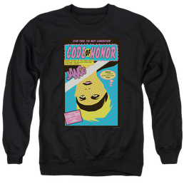 Star Trek The Next Generation Tng S1 Ep4 - Men's Crewneck Sweatshirt Men's Crewneck Sweatshirt Star Trek   