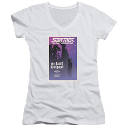 Star Trek The Next Generation Tng Season 1 Episode 5 - Juniors V-Neck T-Shirt Juniors V-Neck T-Shirt Star Trek   
