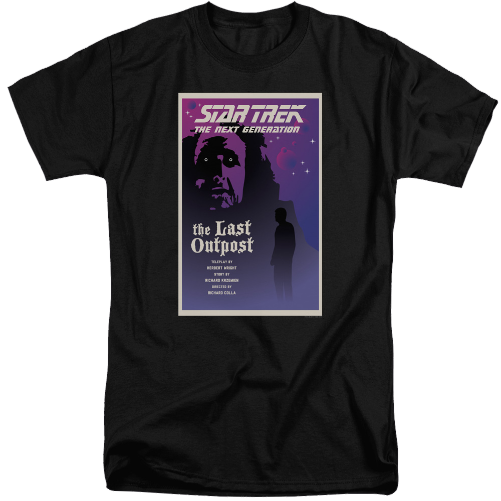 Star Trek The Next Generation Tng Season 1 Episode 5 - Men's Tall Fit T-Shirt Men's Tall Fit T-Shirt Star Trek   