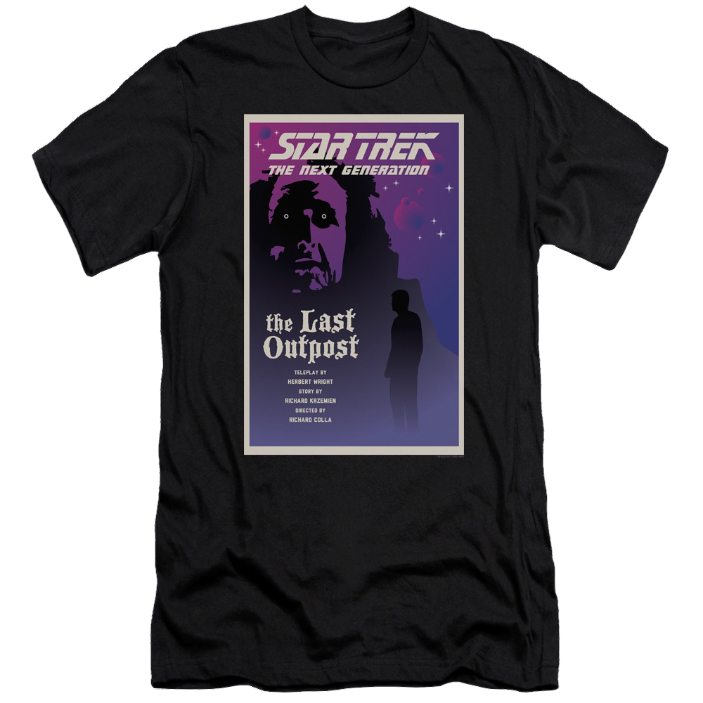 Star Trek The Next Generation Tng Season 1 Episode 5 - Men's Premium Slim Fit T-Shirt Men's Premium Slim Fit T-Shirt Star Trek   
