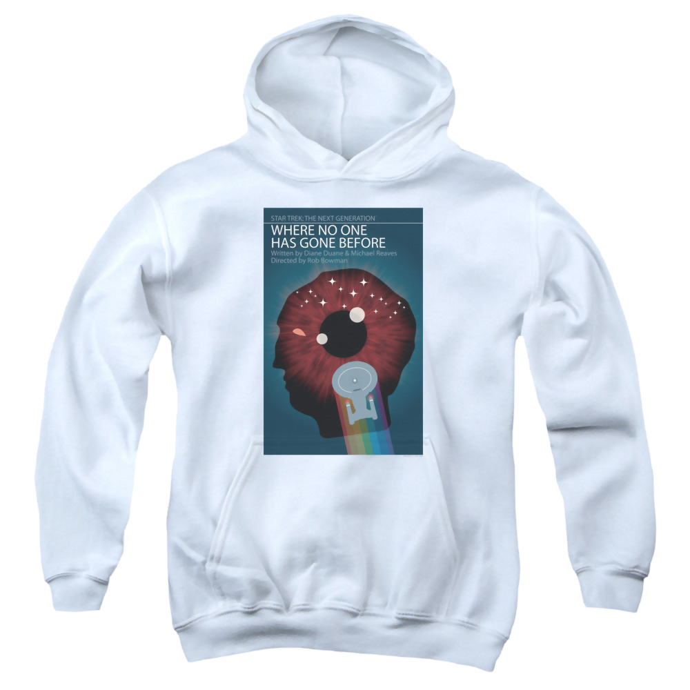 Star Trek The Next Generation Tng Season 1 Episode 6 - Youth Hoodie Youth Hoodie (Ages 8-12) Star Trek   