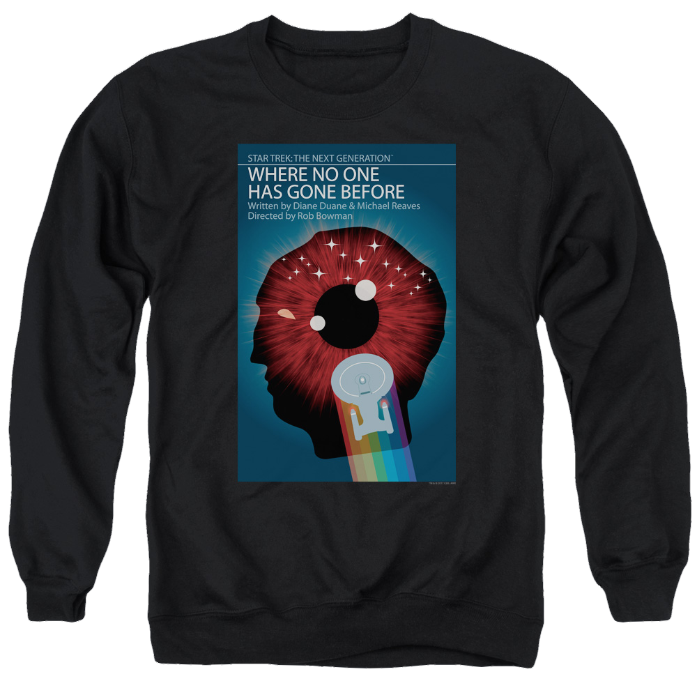 Star Trek The Next Generation Season 1 Episode 6 - Men's Crewneck Men's Crewneck Sweatshirt Star Trek   