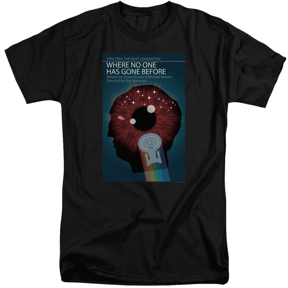 Star Trek The Next Generation Tng Season 1 Episode 6 - Men's Tall Fit T-Shirt Men's Tall Fit T-Shirt Star Trek   