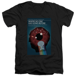 Star Trek The Next Generation Tng Season 1 Episode 6 - Men's V-Neck T-Shirt Men's V-Neck T-Shirt Star Trek   