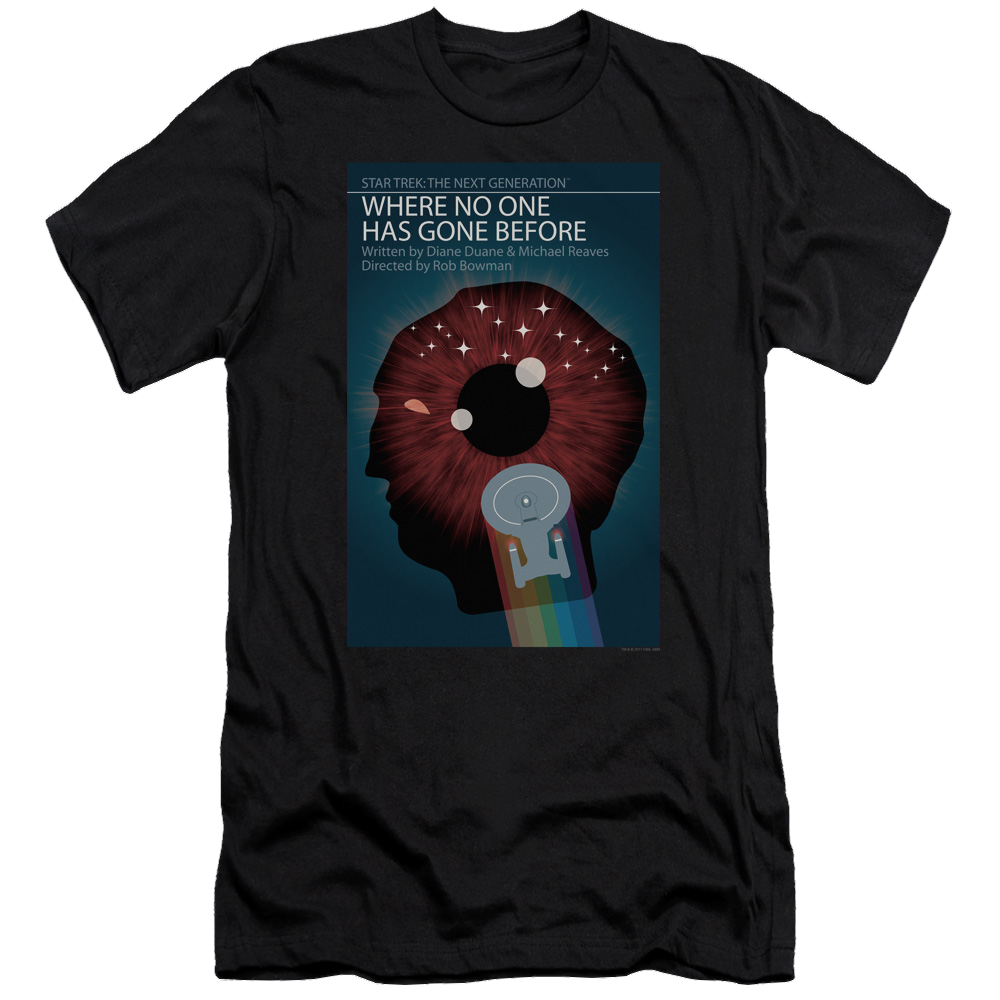 Star Trek The Next Generation Tng Season 1 Episode 6 - Men's Premium Slim Fit T-Shirt Men's Premium Slim Fit T-Shirt Star Trek   