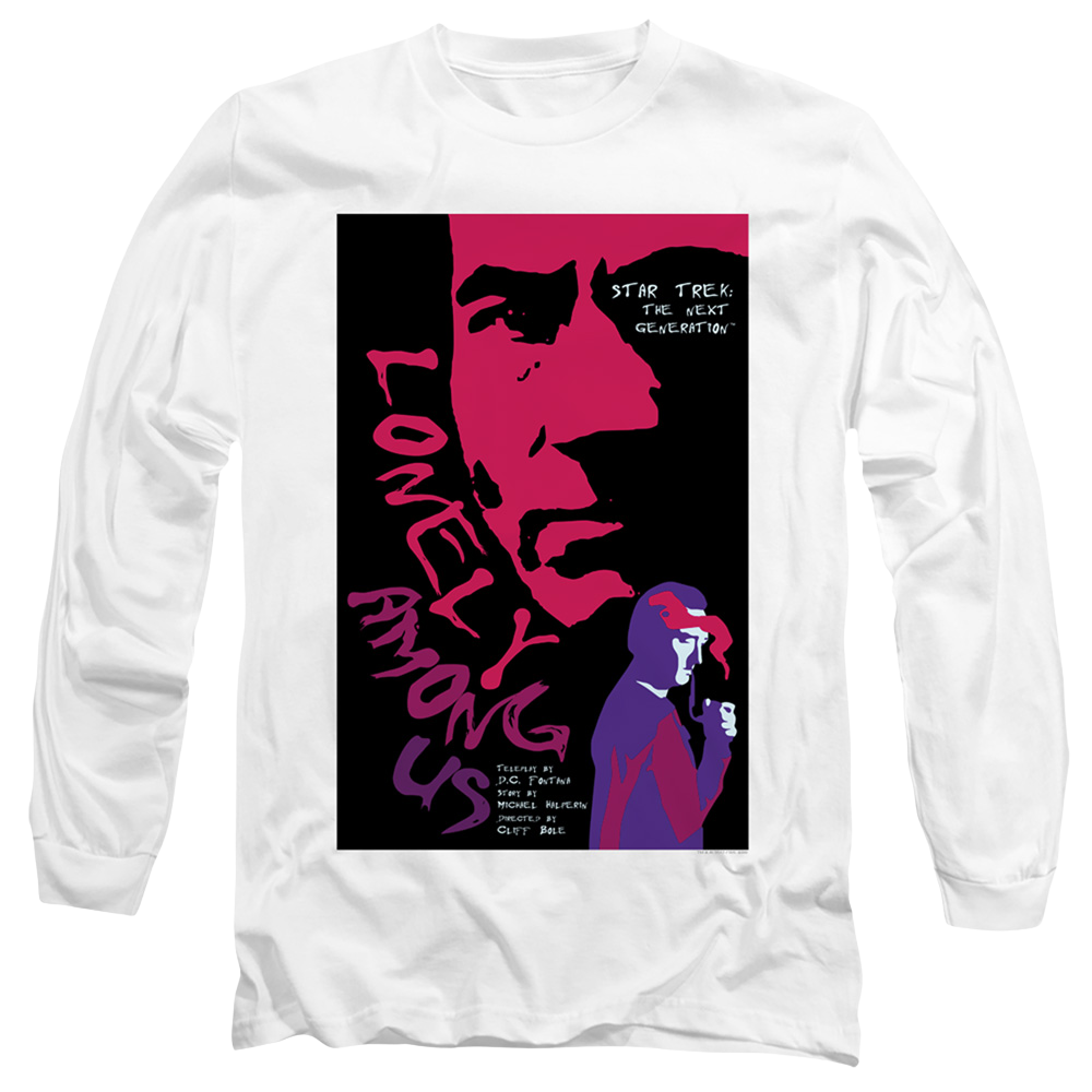 Star Trek The Next Generation Tng S1 Ep7 - Men's Long Sleeve T-Shirt Men's Long Sleeve T-Shirt Star Trek   