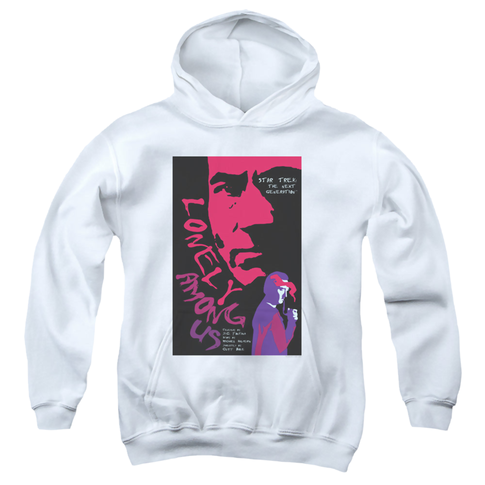 Star Trek The Next Generation Tng Season 1 Episode 7 - Youth Hoodie Youth Hoodie (Ages 8-12) Star Trek   