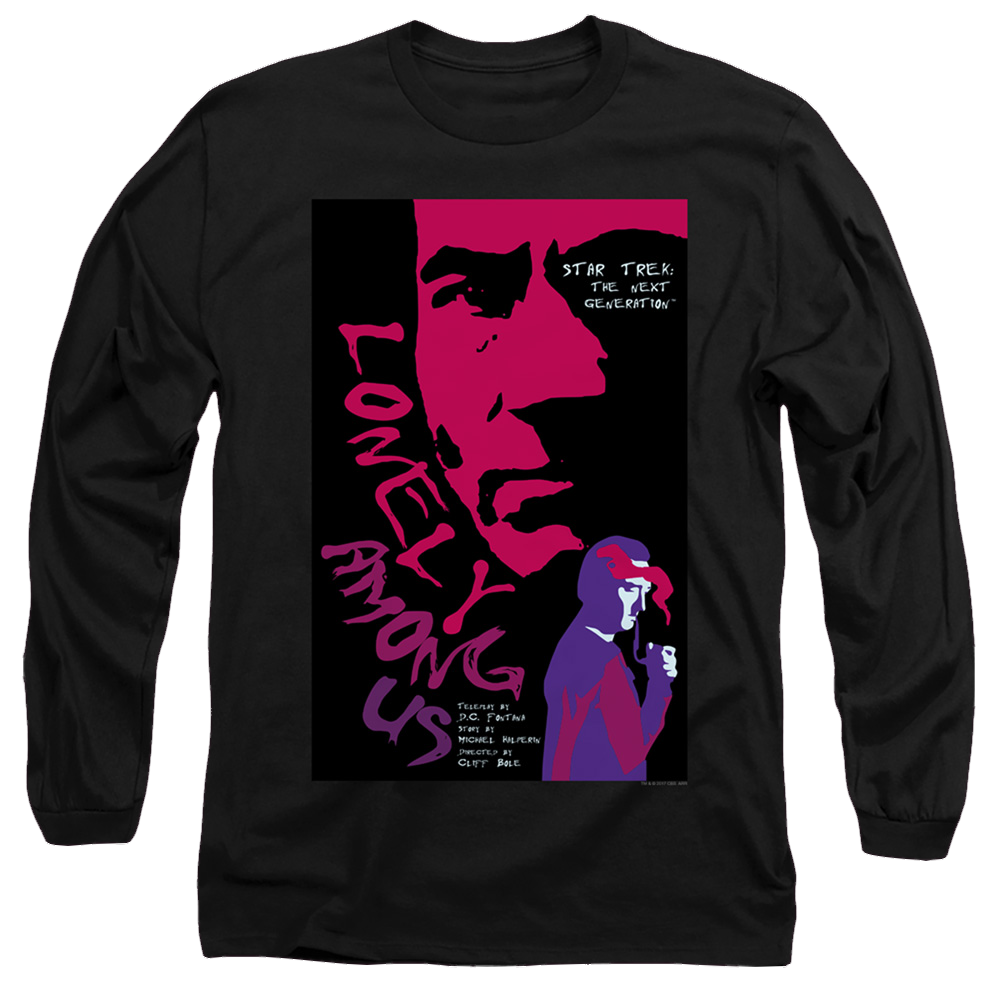 Star Trek The Next Generation Season 1 Episode 7 - Men's Long Sleeve Men's Long Sleeve T-Shirt Star Trek   