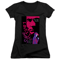 Star Trek The Next Generation Tng Season 1 Episode 7 - Juniors V-Neck T-Shirt Juniors V-Neck T-Shirt Star Trek   